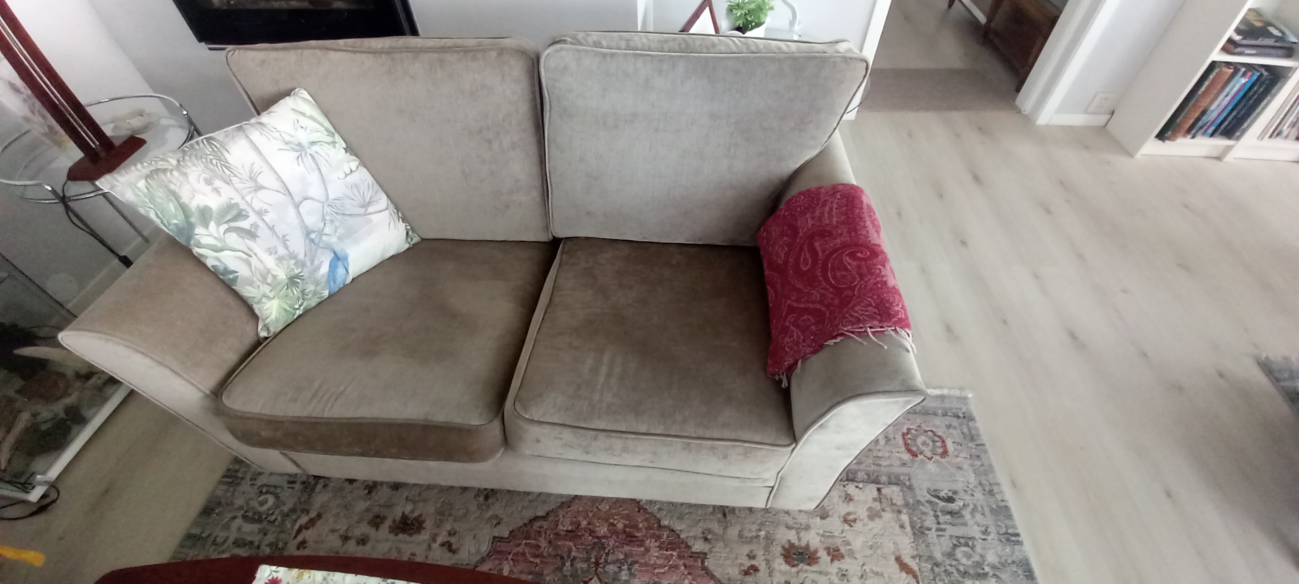 Flytte hjørnesofa (2 deler)