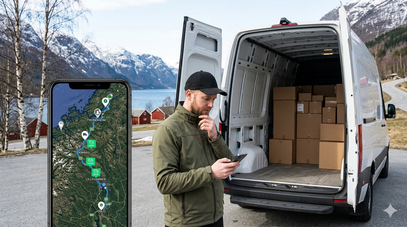 Varebil med ledig plass? Slik kan du finne transportoppdrag