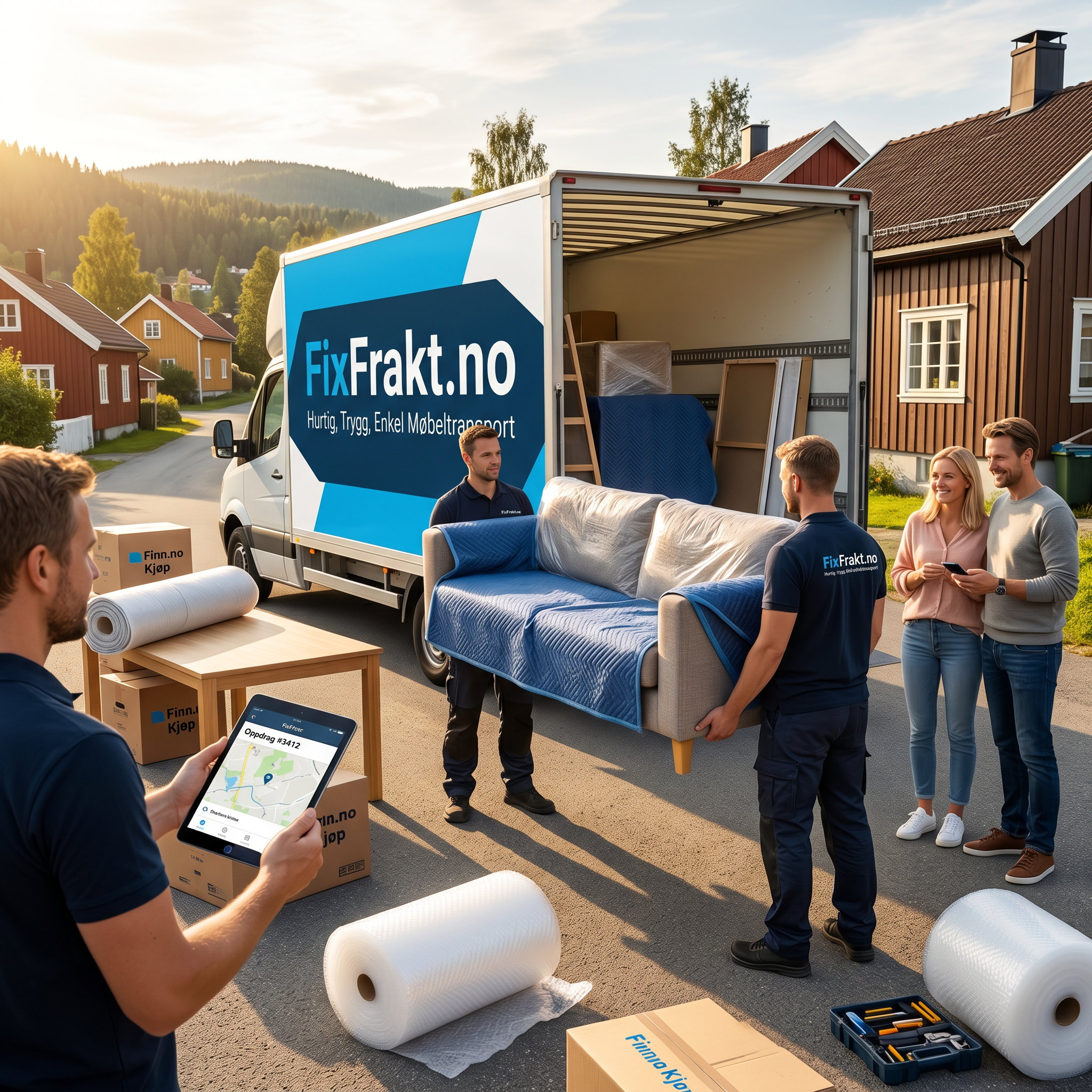 Frakt av møbler: Slik finner du transport enkelt