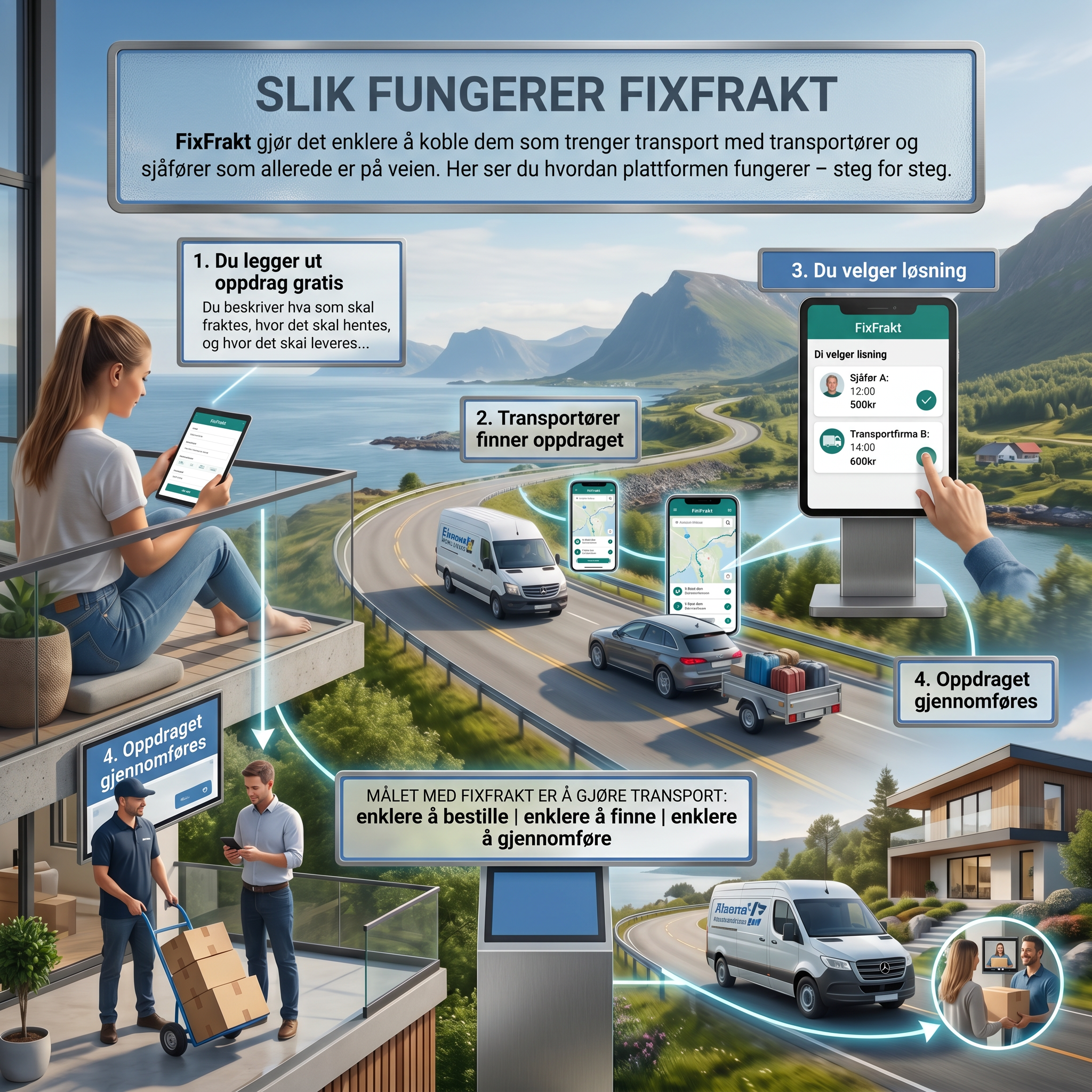 Slik fungerer FixFrakt